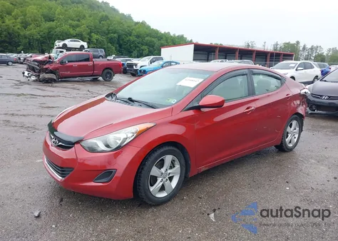 2011 Hyundai Elantra Gls (Ulsan Plant) из США, поврежденный, VIN KMHDH4AE1BU138228